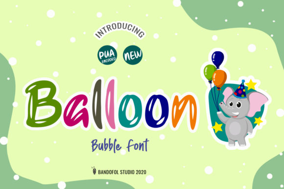Balloon Font - Featured Image