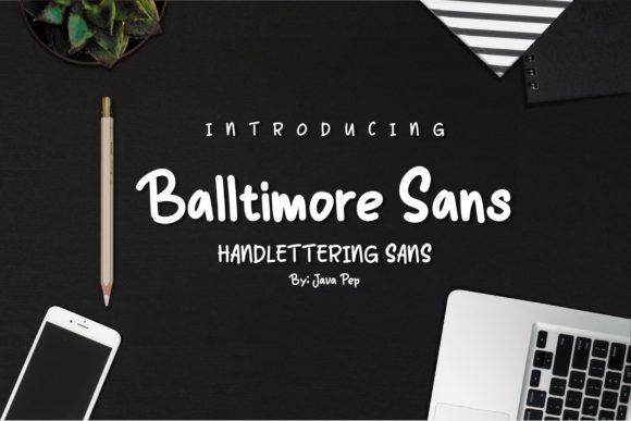 Balltimore Font - Featured Image