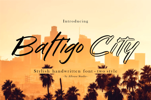Baltigo City Font - Featured Image