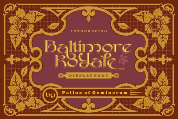 Baltimore Royale Font - Featured Image