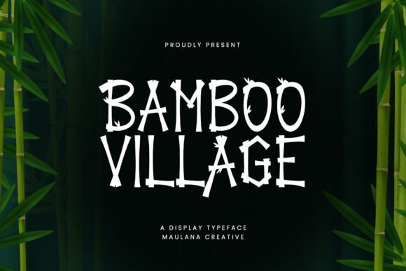 Bamboo Village Font - Featured Image