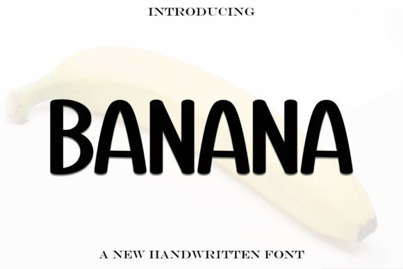 Banana Font - Featured Image