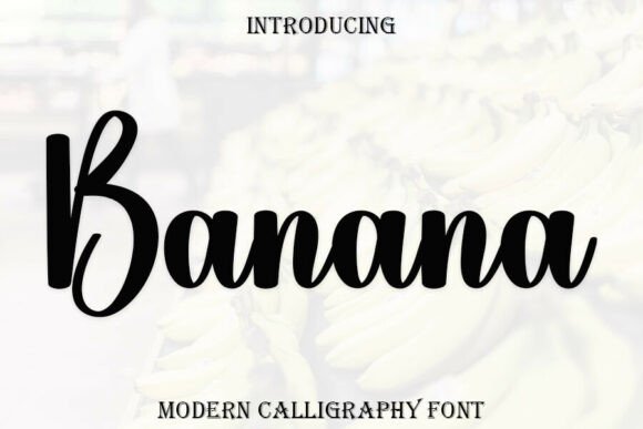 Banana Font - Featured Image