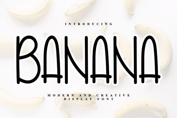 Banana Font - Featured Image