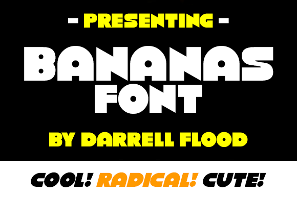 Bananas Font - Featured Image