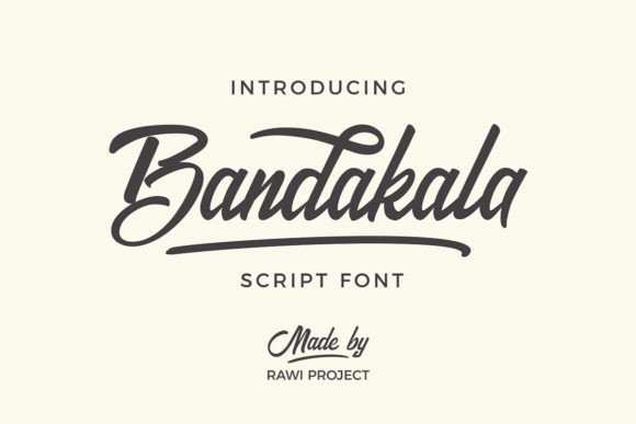 Bandakala Font - Featured Image