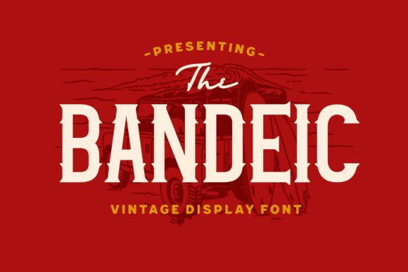 Bandeic Font - Featured Image