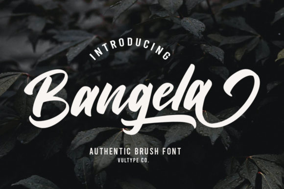 Bangela Font - Featured Image