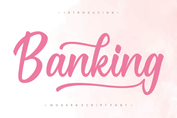 Banking Font - Featured Image