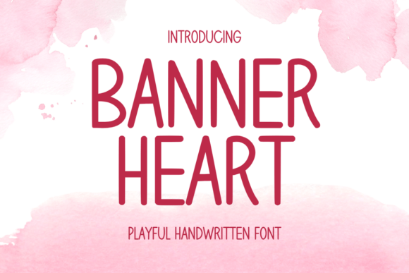 Banner Heart Font - Featured Image