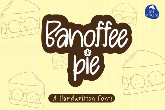 Banoffee Pie Font - Featured Image