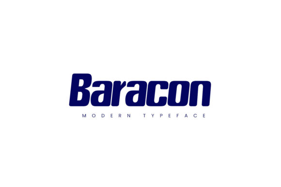 Baracon Font - Featured Image