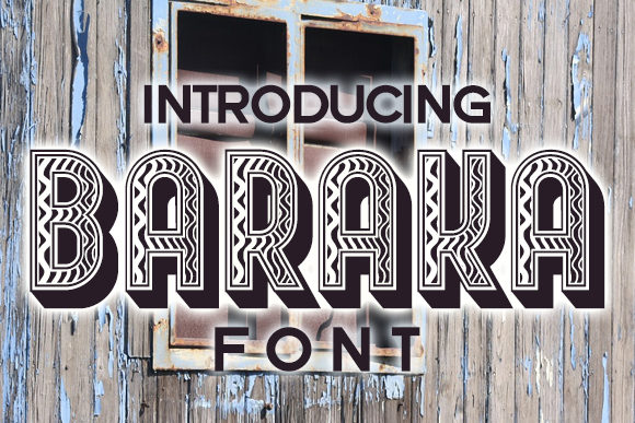 Baraka Font - Featured Image