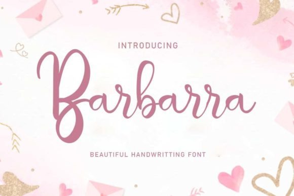 Barbarra Font - Featured Image