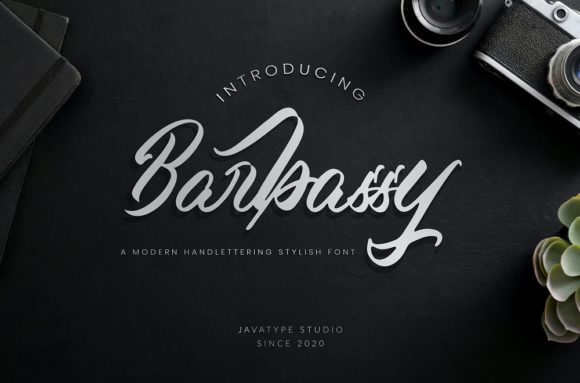 Barbassy Font - Featured Image