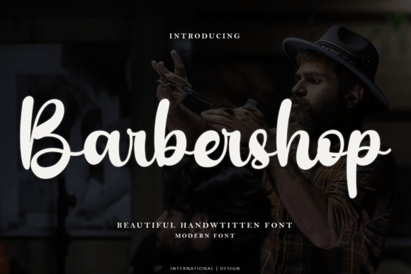 Barbershop Font - Featured Image