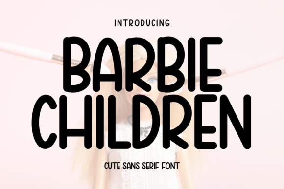 Barbie Children Font - Featured Image