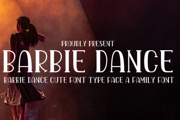 Barbie Dance Font - Featured Image