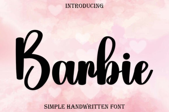 Barbie Font - Featured Image