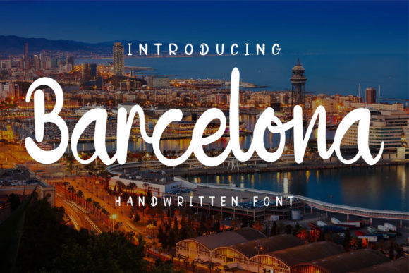 Barcelona Font - Featured Image