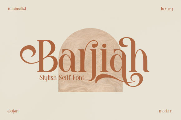 Barjiah Font - Featured Image
