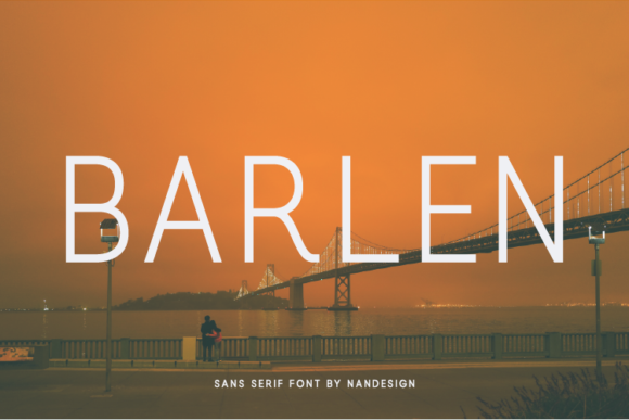 Barlen Font - Featured Image