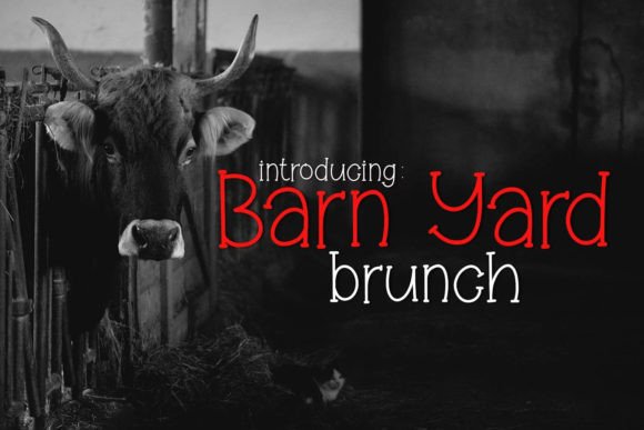 Barnyard Brunch Font - Featured Image