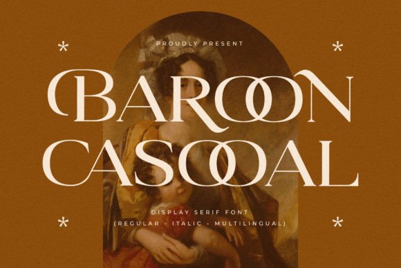 Baroon Casooal Font - Featured Image