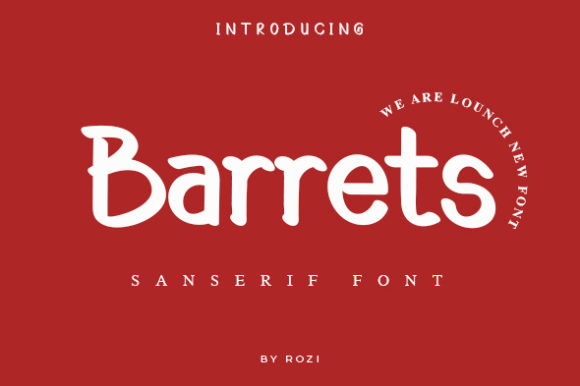 Barrets Font - Featured Image