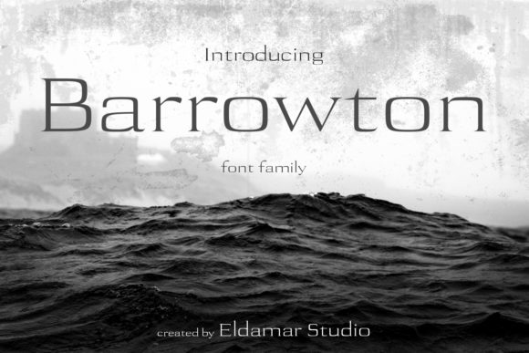 Barrowton Font - Featured Image