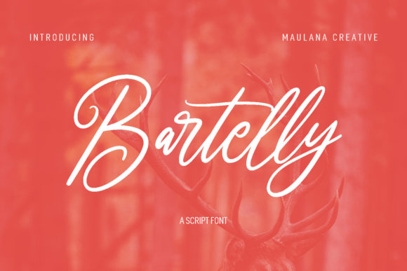 Bartelly Script Font - Featured Image