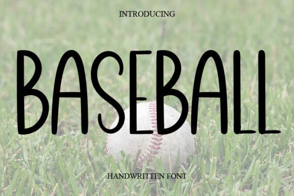 Baseball Font - Featured Image