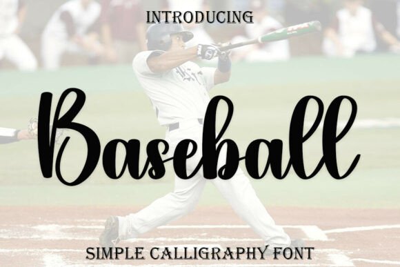 Baseball Font - Featured Image