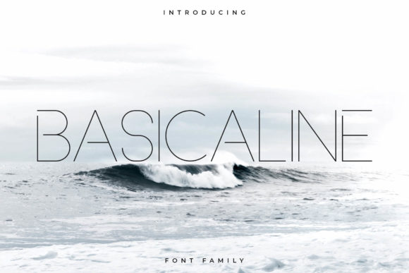 Basicaline Font - Featured Image