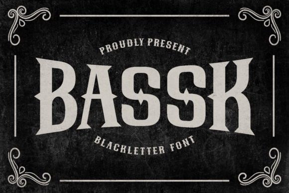 Bassk Font - Featured Image