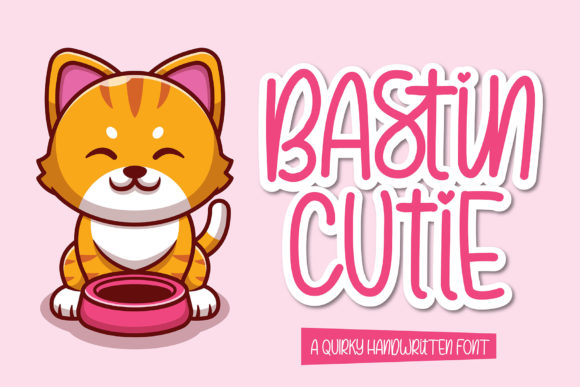 Bastin Cutie Font - Featured Image