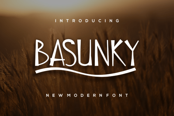Basunky Font - Featured Image