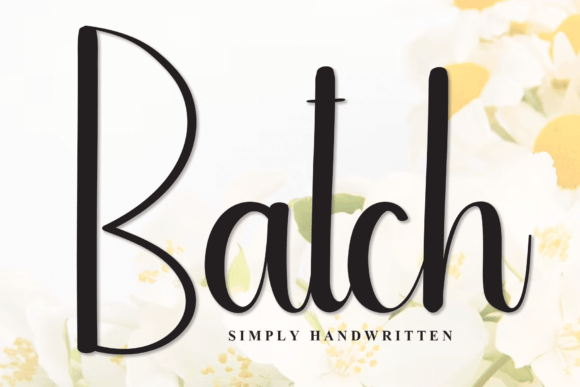 Batch Font - Featured Image