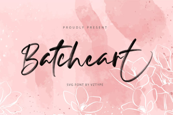Batcheart Font - Featured Image