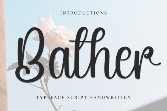 Bather Font - Featured Image