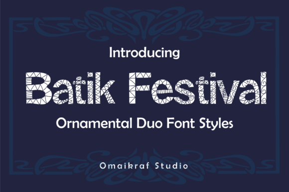 Batik Festival Font - Featured Image