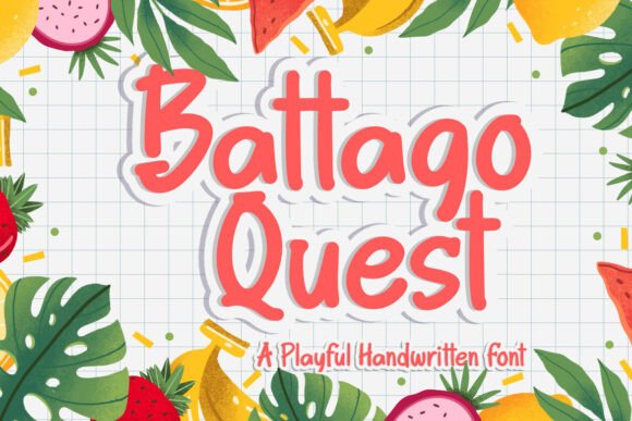 Battago Quest Font - Featured Image