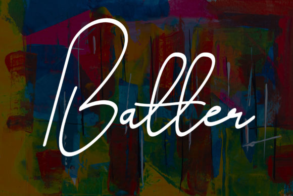 Batter Font - Featured Image
