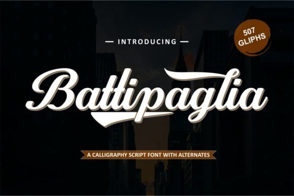 Battipaglia Font - Featured Image