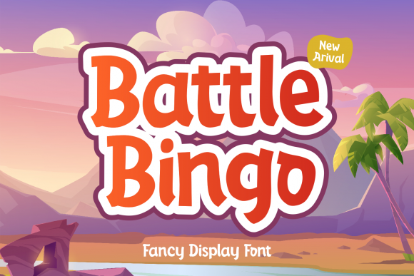 Battle Bingo Font - Featured Image