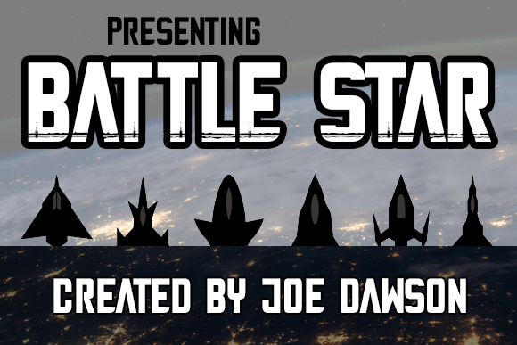 Battle Star Font - Featured Image