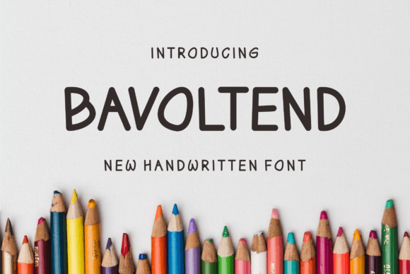 Bavoltend Font - Featured Image