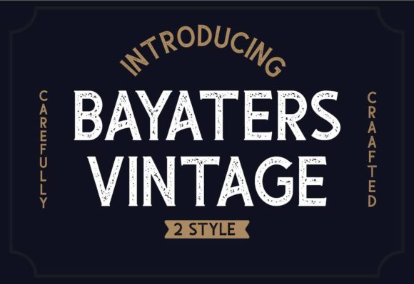 Bayaters Font - Featured Image