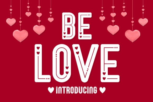 Be Love Font - Featured Image