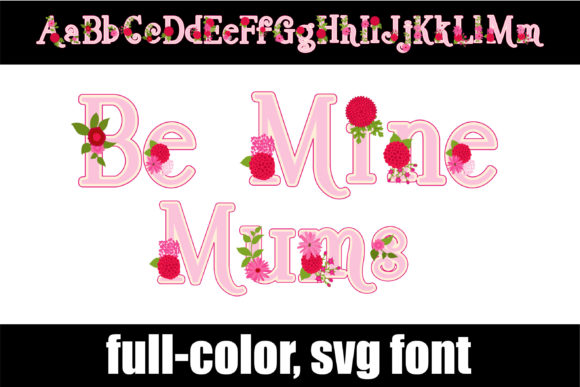 Be Mine Mums Font - Featured Image